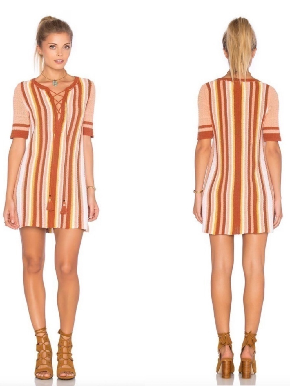 Free People Lollipop Sweater Dress Size Small